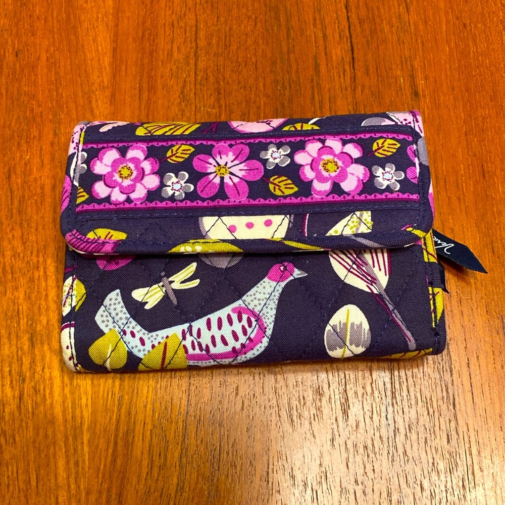 Vera Bradley Trifold wallet Floral Nightingale